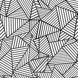 Crisp Line Art Wallpaper