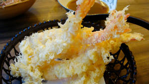 Crispy Tempura Shrimp Wallpaper