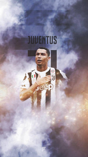 Cristiano Ronaldo Juventus Fan Art Wallpaper