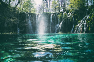 Croatia Plitvice Waterfalls Wallpaper