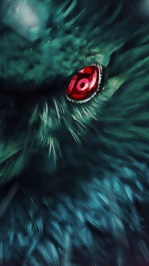 Crow Sharingan Eye Painting Wallpaper