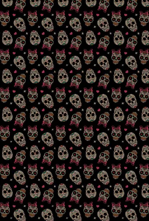 Crowded Sugar Skulls Wallpaper