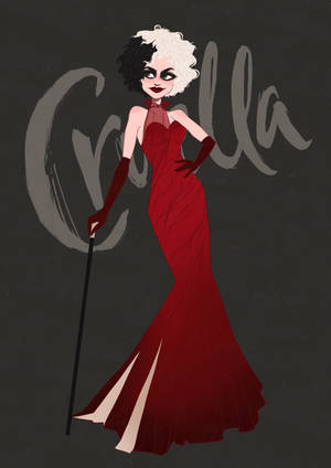 Cruella Fan Art Wallpaper