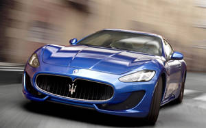 Cruise The Town In Style With This One-of-a-kind Maserati Gran Turismo Car Wallpaper