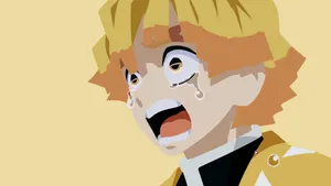 Crying And Screaming Zenitsu Wallpaper