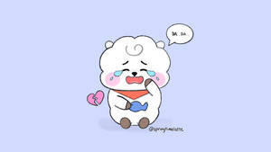 Crying Baby Rj Bt21 Wallpaper