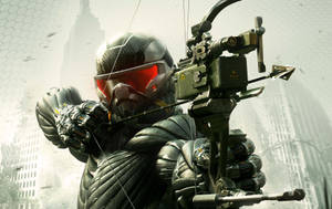 Crysis 3 Prophet Predator Bow Wallpaper