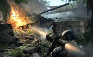 Crysis Warhead Big Guns Wallpaper