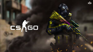 Cs Go Gas Mask Player Wallpaper