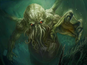 Cthulhu Mythos Deity Underwater Wallpaper