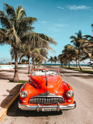 Cuba Car Photo Wallpaper