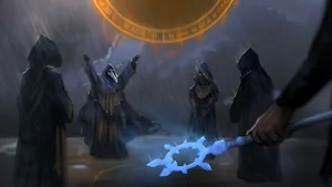 Cultists Mysterious Tablet Terraria Wallpaper