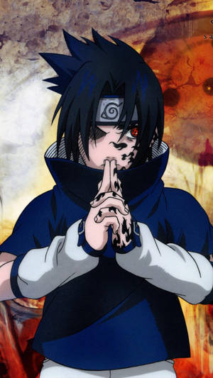 Curse Mark Of Sasuke Uchiha Wallpaper