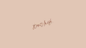 Cursive Quote For Motivation Aesthetic Wallpaper