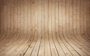 Curved Wood Wallpaper