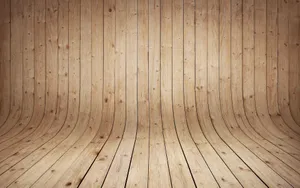 Curved Wood Wallpaper