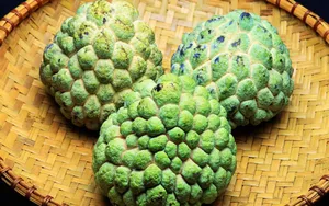 Custard Apples Winnowing Basket Wallpaper