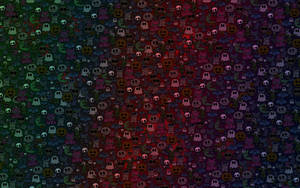 Cute Aesthetic Halloween Doodles Wallpaper