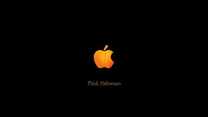Cute Aesthetic Halloween Pumpkin Apple Wallpaper