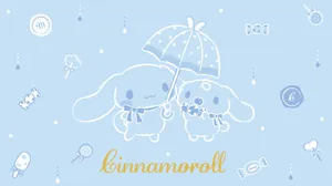 Cute And Sweet - Experience The Charm Of Cinnamoroll On The Latest Laptop Wallpaper