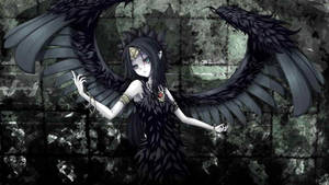 Cute Anime Dark Angel Wallpaper