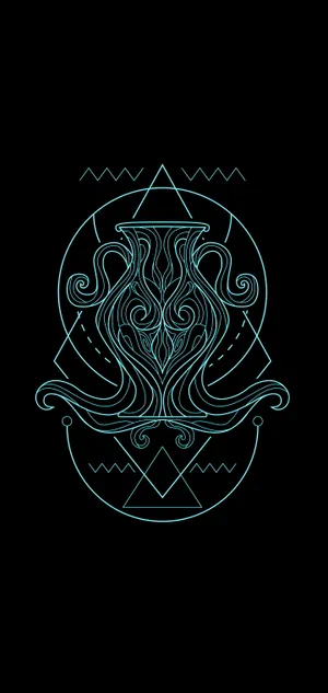 Cute Aquarius Vase Wallpaper