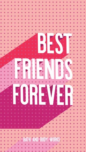 Cute Best Friends Forever Wallpaper