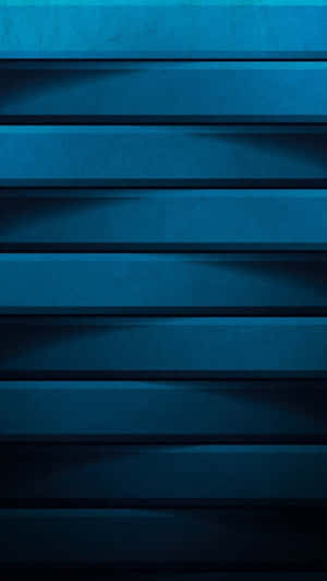 Cute Blue Phone Screen Theme Wallpaper