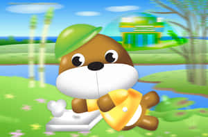 Cute Cartoon Animal Bear Wallpaper