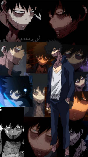 Cute Dabi Anime Collage Wallpaper