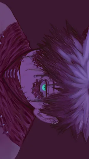 Cute Dabi Cyan Eye Wallpaper