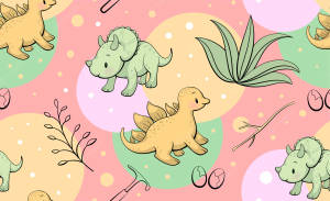 Cute Dinosaur Phone Pokemon Style Wallpaper