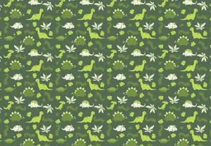Cute Dinosaurs Fun Pattern Wallpaper