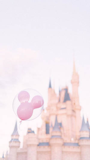 Cute Disney Mickey Mouse Balloon Wallpaper