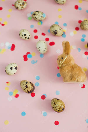 Cute Eater Bunny Iphone Wallpaper Wallpaper
