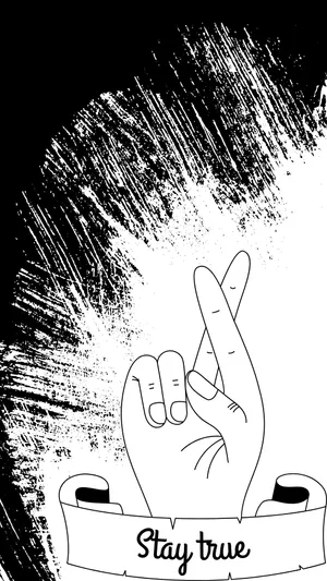 Cute Emo Girl With Pink Hair Wallpaper