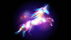 Cute Galaxy Horse Wallpaper