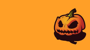 Cute Halloween Pumpkin Art Wallpaper
