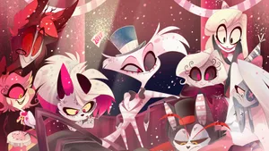 Cute Hazbin Hotel Fan Art Wallpaper