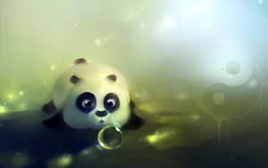 Cute Hd Image Of A Panda Wallpaper