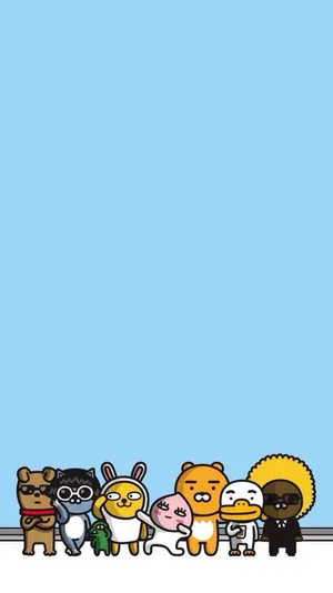 Cute Kakao Friends Wallpaper