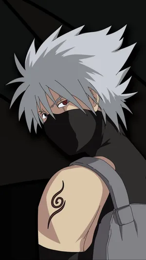 Cute Kakashi Mangekyo Sharingan Konoha Tattoo Wallpaper