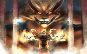 Cute Kurama For The Anime Fans Wallpaper