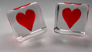 Cute Love Crystal Box Wallpaper