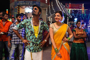 Cute Maari Cut Dhanush Wallpaper