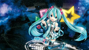 Cute Miku Vocaloid Wallpaper