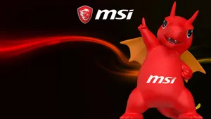 Cute Msi Red Dragon Wallpaper