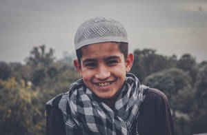 Cute Muslim Boy Wallpaper