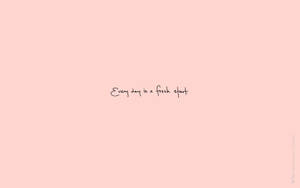 Cute Pastel Aesthetic Quote Wallpaper