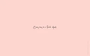 Cute Pastel Aesthetic Quote Wallpaper